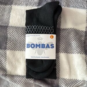 NWT Bombas Women’s  Black Socks